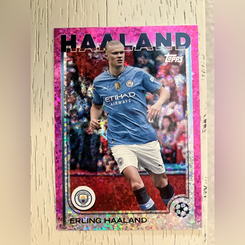 Soccer Card-Erling Haaland